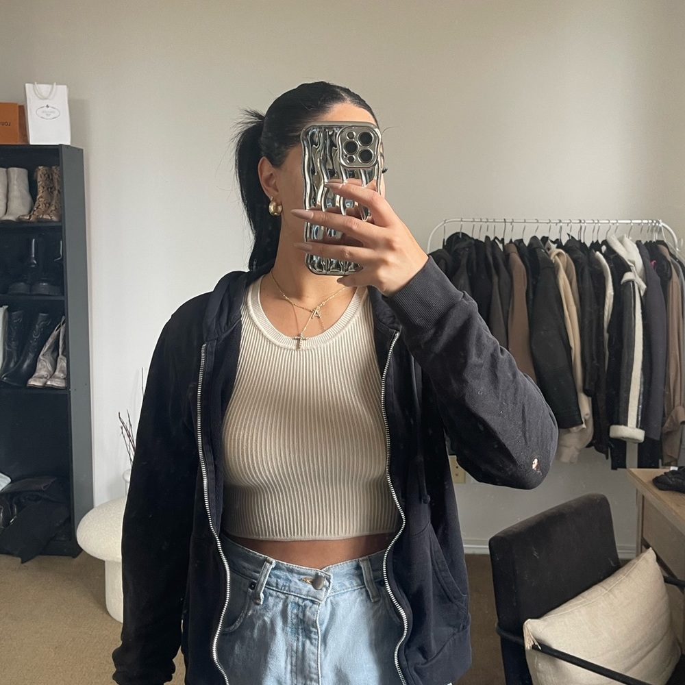 H&M Black Zip Up Jacket